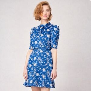 ⭐️ Host Pick⭐️ Angeleye|  "Debbie" Puff Pleated Sleeves Mini Dress NWT